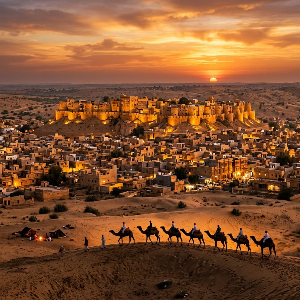 Village life in Rajasthan, India