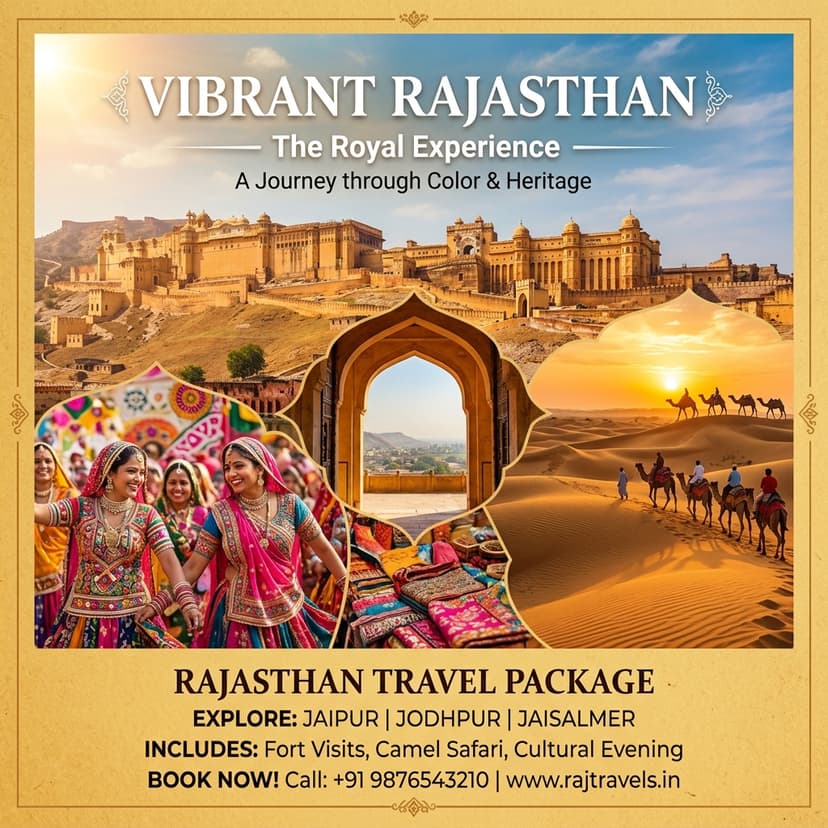 Authentic Rajasthan village